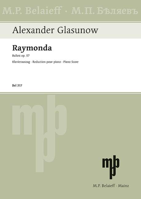 Vorderes Coverbild Raymonda op.57 Ballett
