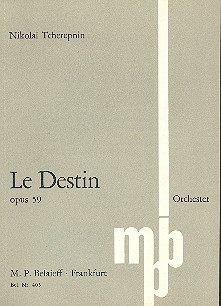 Vorderes Coverbild Le Destin op.59