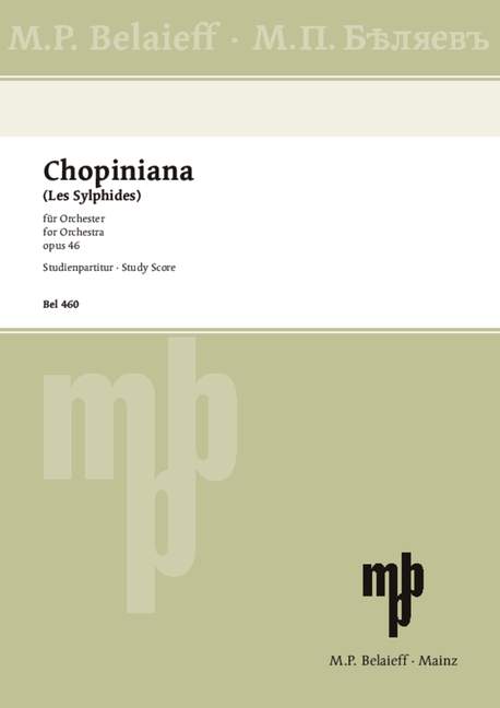 Vorderes Coverbild Chopiniana op.46