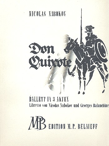 Vorderes Coverbild Don Quixote Ballett