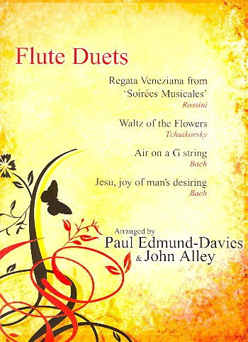 Vorderes Coverbild Flute Duets for 2 flutes and piano