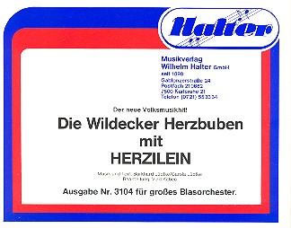 Vorderes Coverbild Herzilein: für Blasorchester