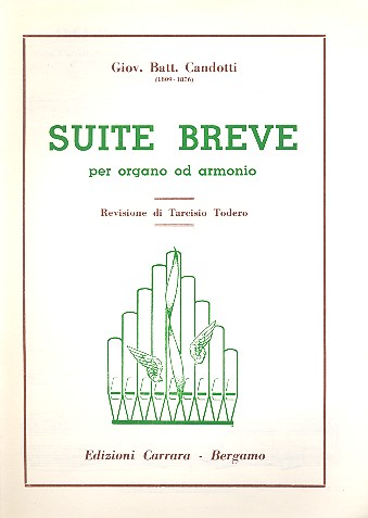 Vorderes Coverbild Suite breve