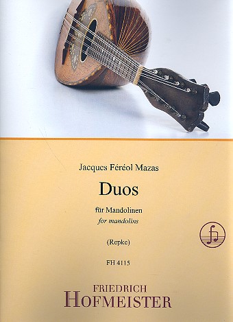 Vorderes Coverbild Duos für 2 Mandolinen