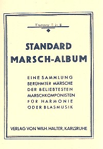 Vorderes Coverbild Standard-Marsch-Album: