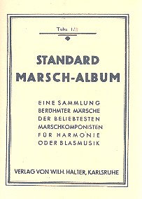 Vorderes Coverbild Standard-Marsch-Album: