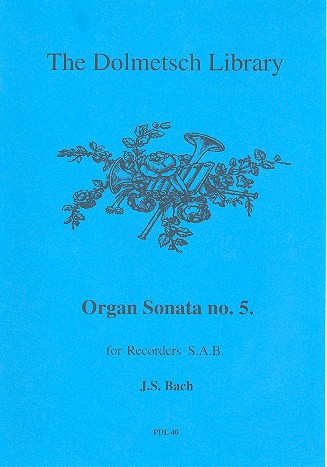 Vorderes Coverbild Organ Sonata no.5 