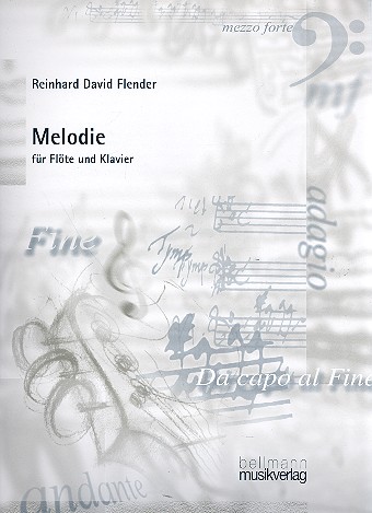Vorderes Coverbild Melodie für Flöte und Klavier
