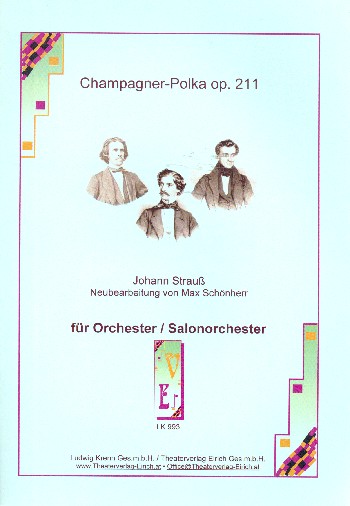 Vorderes Coverbild Champagner-Polka
