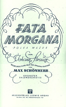 Vorderes Coverbild Fata Morgana op.330