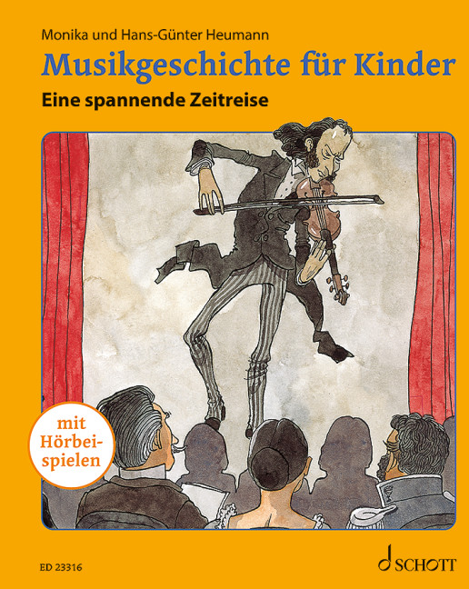 Vorderes Coverbild Musikgeschichte für Kinder