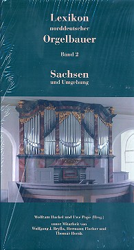 Vorderes Coverbild Lexikon norddeutscher Orgelbauer Band 2 Sachsen und Umgebung