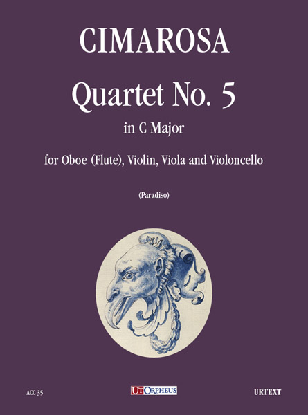 Vorderes Coverbild Quartet C major no.5 for oboe