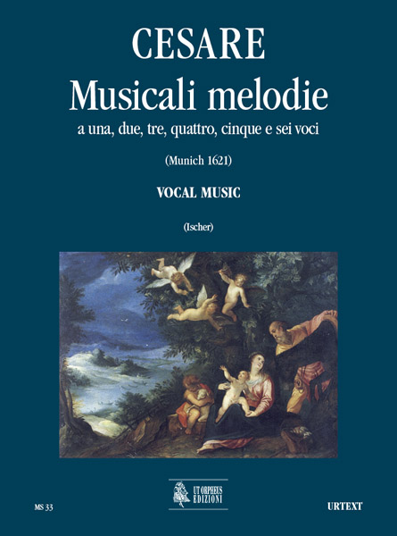 Vorderes Coverbild Musicali melodie a 1, 2, 3, 4, 5 e 6 voci