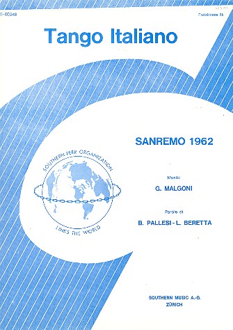 Vorderes Coverbild Tango italiana