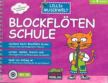 Vorderes Coverbild Blockflötenschule (+CD)