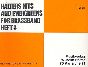 Vorderes Coverbild Halters Hits and Evergreens Band 3: