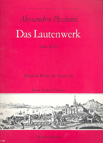 Vorderes Coverbild Das Lautenwerk von 1623 