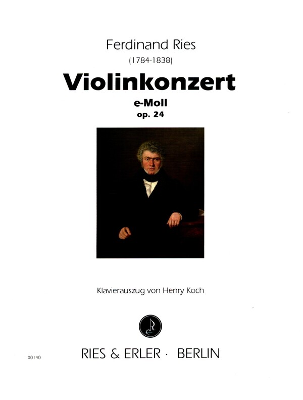 Vorderes Coverbild Violinkonzert e-Moll op.24