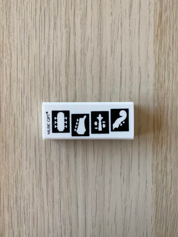 Vorderes Coverbild Radiergummi Streichinstrumente 5,5 x 1,5 x 2,5cm