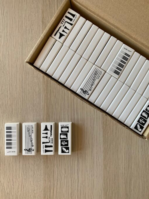 Vorderes Coverbild Set Radiergummi (enthält 36 Stück)