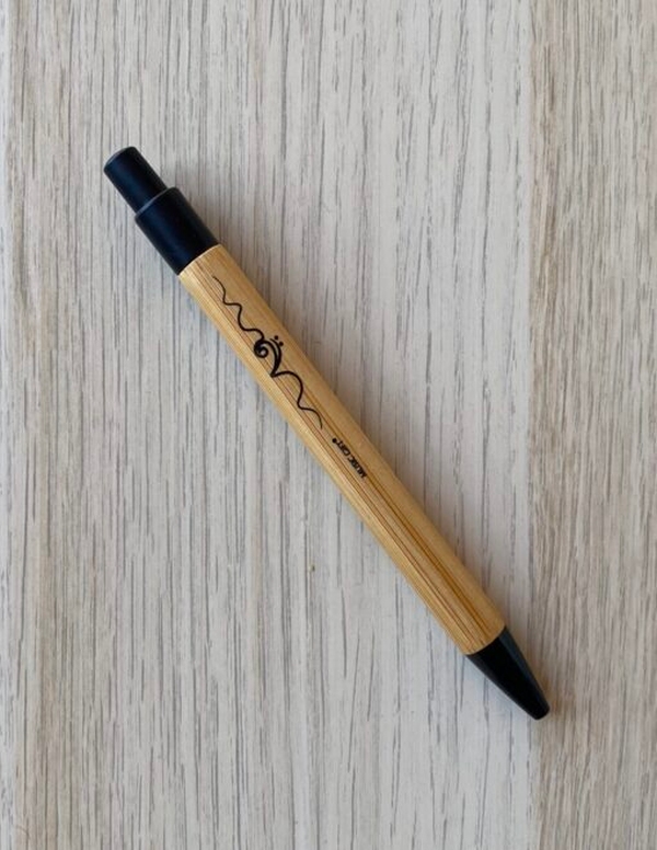 Vorderes Coverbild Kugelschreiber Bassschlüssel (schwarz)