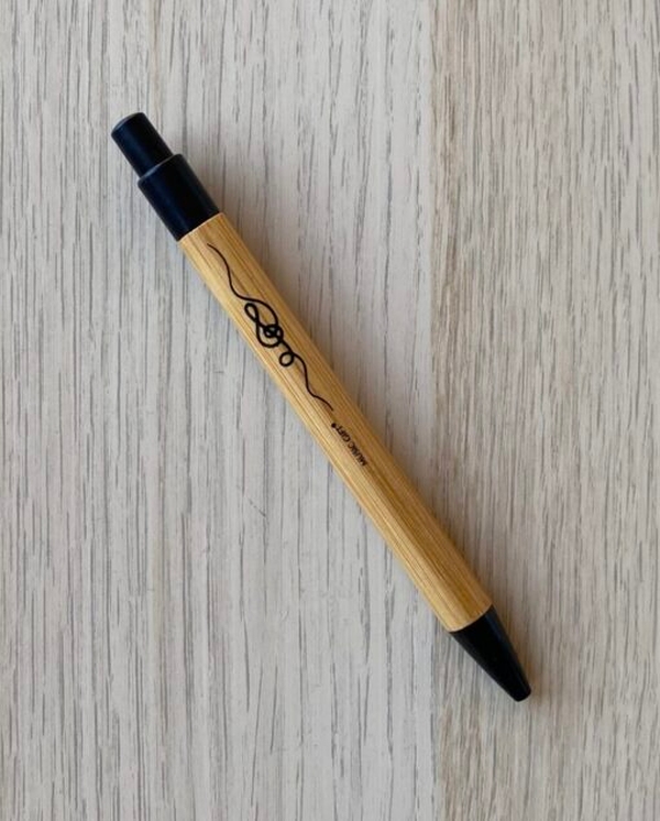 Vorderes Coverbild Kugelschreiber Violinschlüssel (schwarz)