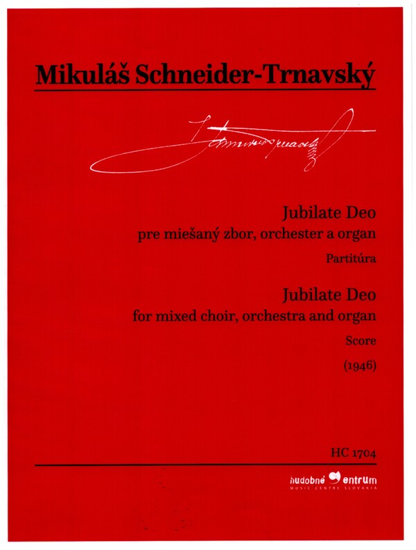 Vorderes Coverbild Jubilate Deo