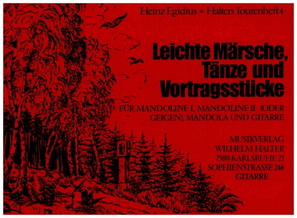 Vorderes Coverbild Leichte Märsche, Tänze und Vortragsstücke
