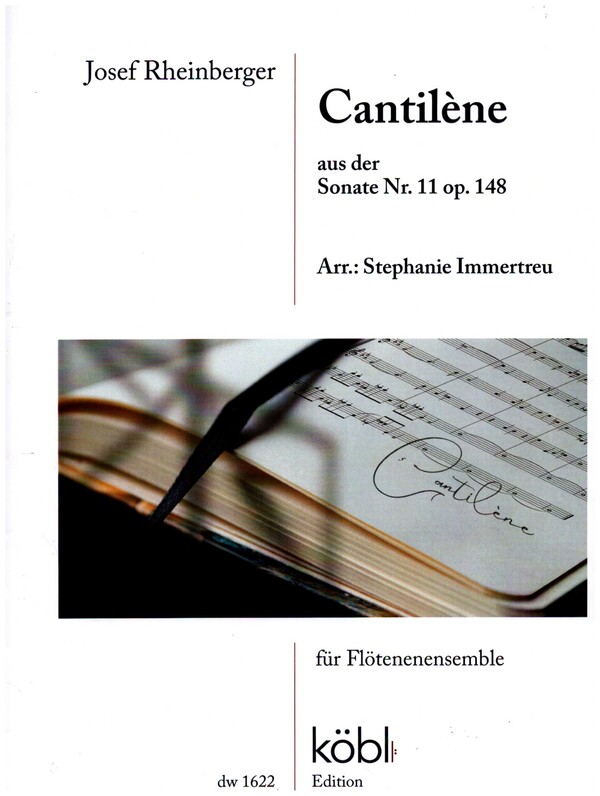 Vorderes Coverbild Cantilène aus der Sonate Nr.11 op.148