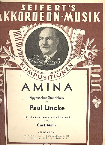 Vorderes Coverbild Amina Ägyptisches Ständchen