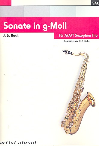 Vorderes Coverbild Sonate g-Moll BWV1020