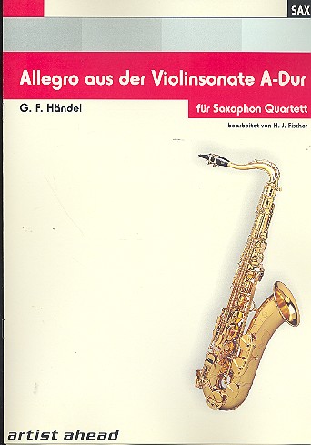 Vorderes Coverbild Allegro aus der Violinsonate A-Dur