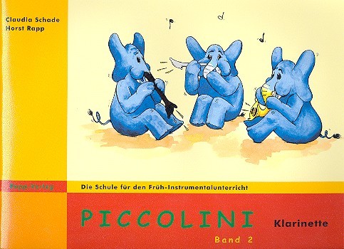 Vorderes Coverbild Piccolini Band 2: für Klarinette