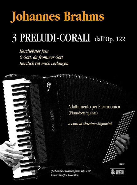 Vorderes Coverbild 3 Preludi-Corali dall'op.122 per fisarmonica