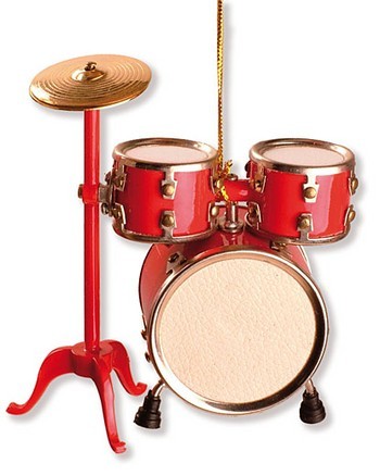 Vorderes Coverbild Anhänger Schlagzeug Christbaumschmuck