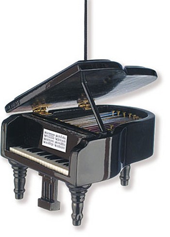 Vorderes Coverbild Anhänger Klavier Christbaumschmuck