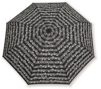 Vorderes Coverbild Taschenschirm Noten schwarz