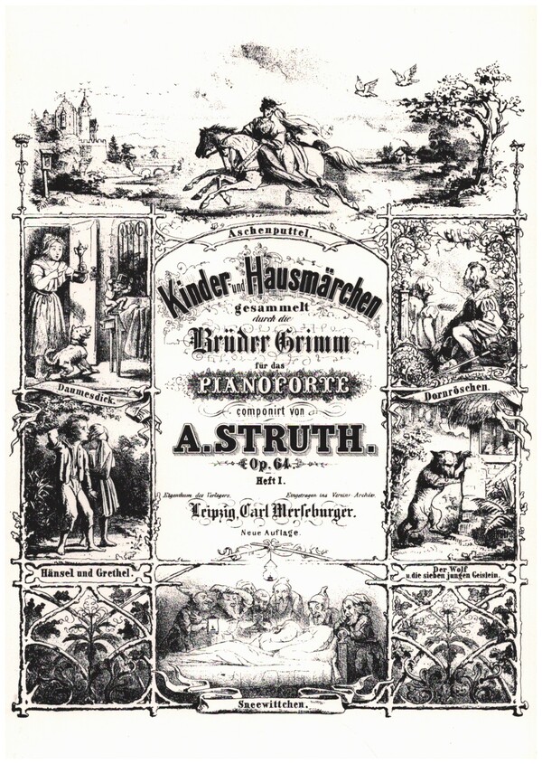 Vorderes Coverbild Kinder- und Hausmärchen der Brüder Grimm op.64 Band 1+2