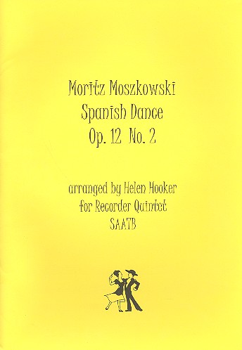 Vorderes Coverbild Spanish Dance op.12,2 for 5 recorders