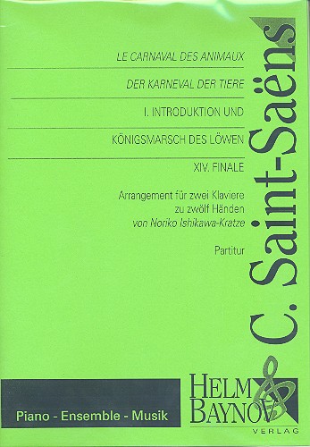 Vorderes Coverbild 2 Stücke aus Der Karneval der Tiere