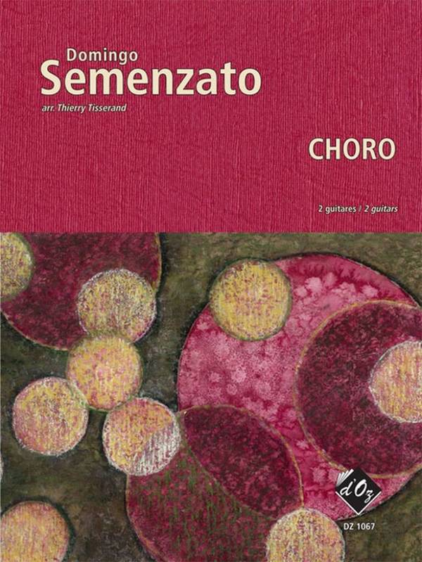 Vorderes Coverbild Choro pour 2 guitares