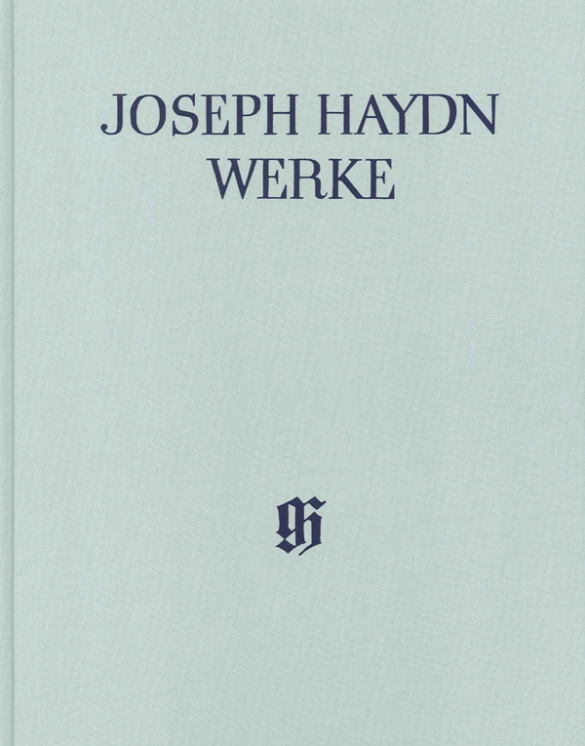 Vorderes Coverbild Joseph Haydn Werke Reihe 24 Band 1
