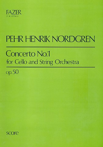 Vorderes Coverbild Concerto no.1 op.50 for cello and