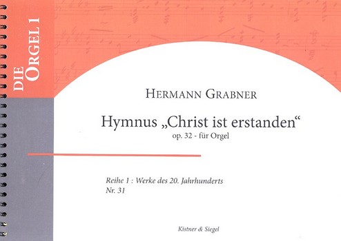 Vorderes Coverbild Hymnus Christ ist erstanden op.31