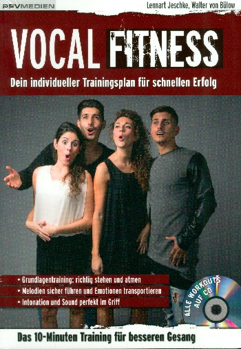 Vorderes Coverbild Vocal Fitness (+CD)