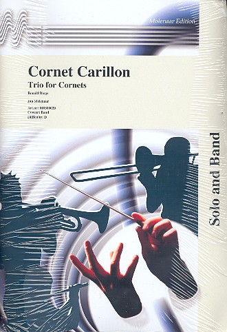 Vorderes Coverbild Cornet Carillon Trio for 3 Cornets and