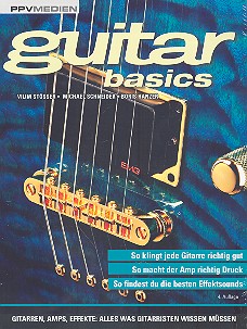 Vorderes Coverbild Guitar Basics Gitarren, Amps, Effekte