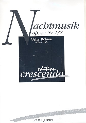 Vorderes Coverbild Nachtmusik op.44,1 und op.44,2