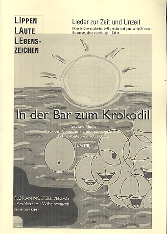 Vorderes Coverbild In der Bar zum Krokodil  für gem Chor